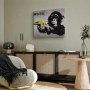 DIY kangas maalaus - Monkey (Banksy Street Art Graffiti)