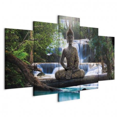 Taulu - Buddha and waterfall