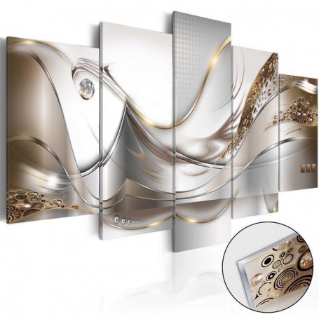 Akryylilasitaulu - Golden Flight