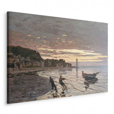 Taulu - Claude Monet – Hauling a Boat Ashore, Honfleur