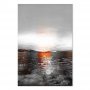 Taulu - Reflection of Colors (1-part) - Sunset in Painted Abstract Background