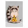 Taulu - Gourmand Raccoon (1 Part) Vertical