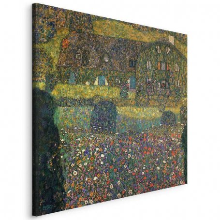 Taulu - Gustav Klimt – Country House on the Attersee Lake