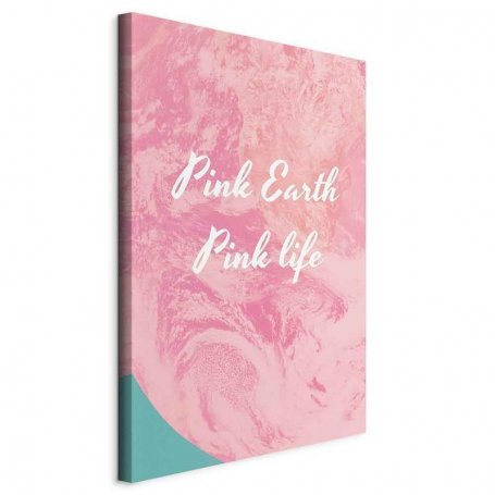 Taulu - Pink Earth, Pink Life (1 Part) Vertical