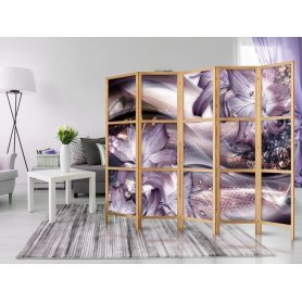 Japanilainen sermi - Lilies on a Wave