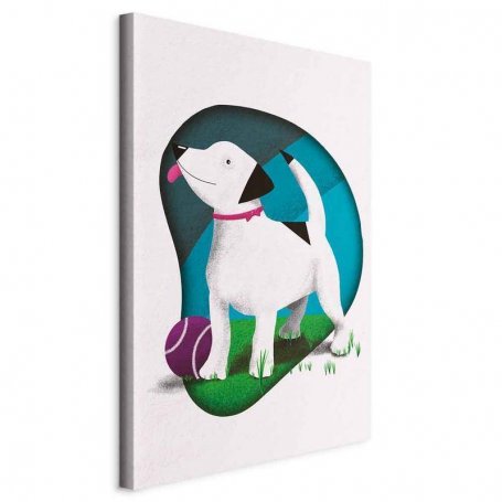 Taulu - Dog and Ball (1 Part) Vertical