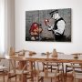 Taulu - Super Mario Mushroom Cop by Banksy