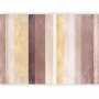 Fototapetti - Striped pattern - abstract background in stripes of different colours with gold pattern