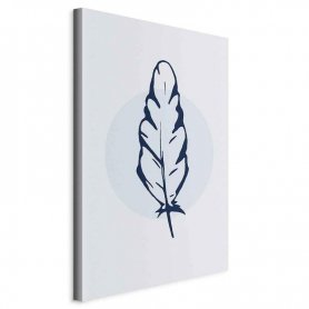 Taulu - Blue Feather (1 Part) Vertical