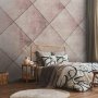 Fototapetti - Perfect cuts - geometric symmetrical tiled pattern with pattern