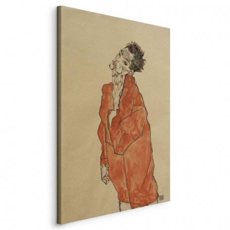 Taulu - Egon Schiele – Self-Portrait (Man in Orange Jacket)