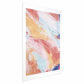 Juliste - Colorful Harmony - dynamic color transitions in pastel tones