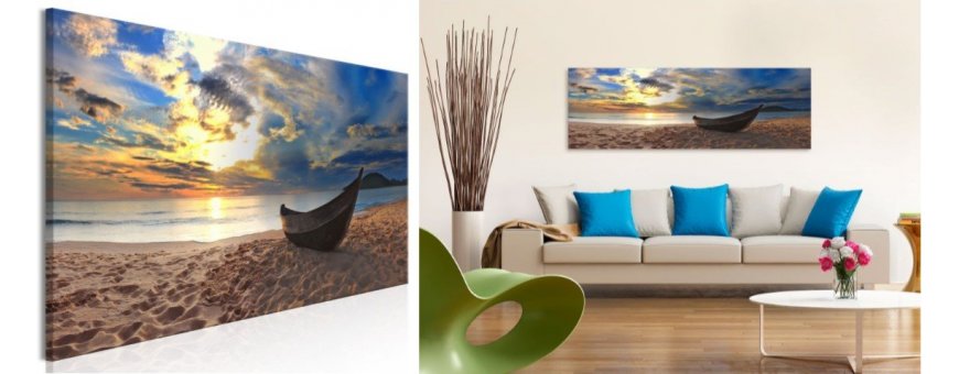 Näköala ja Maisema aiheiset sisustustaulut, erilaiset ja klassiset maisemat sekä näköala Sisustustaulut - Canvas printtitaulut