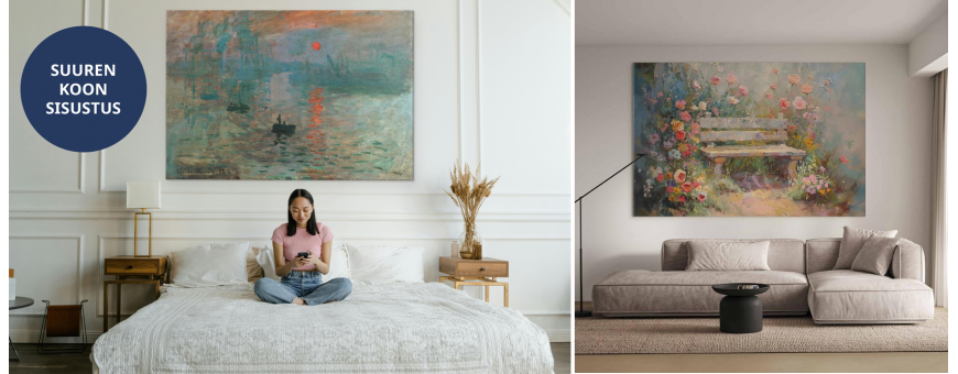 XXL-koon isot taulut 