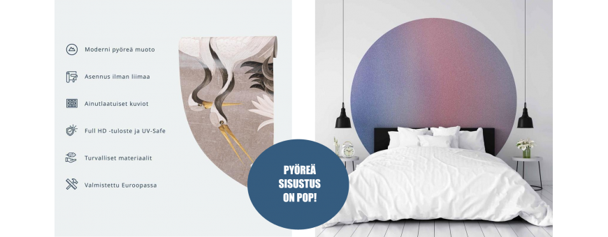 Pyöreät Taustat ja malli tapetit