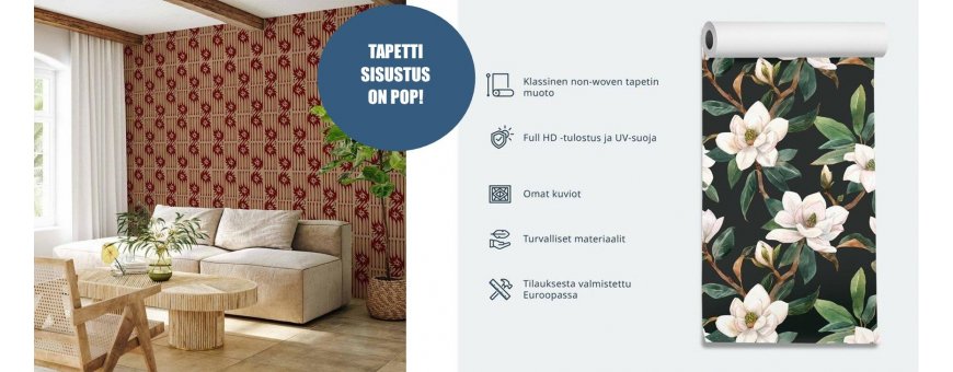 Abstrakti sisustustapetit